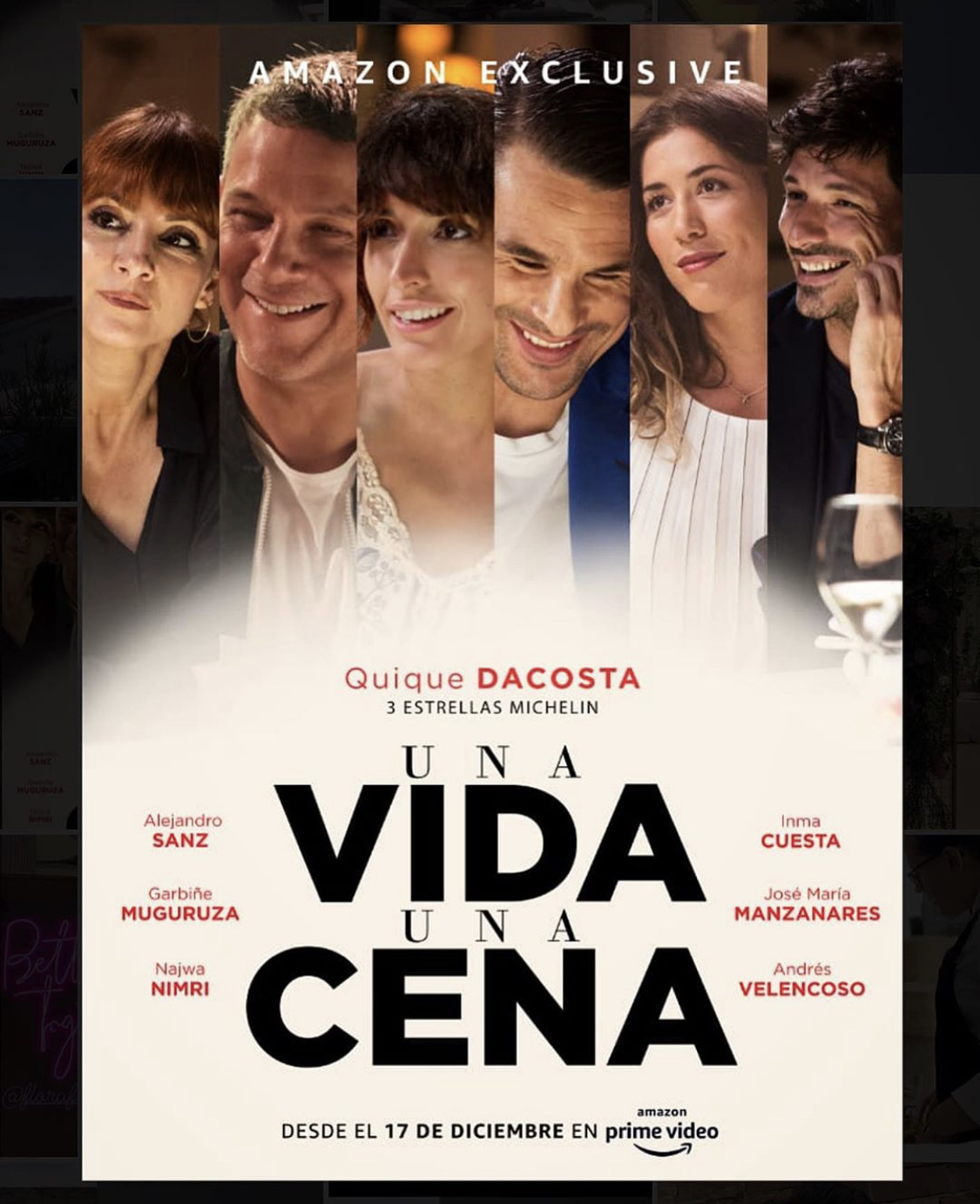 Una Vida, Una Cena poster